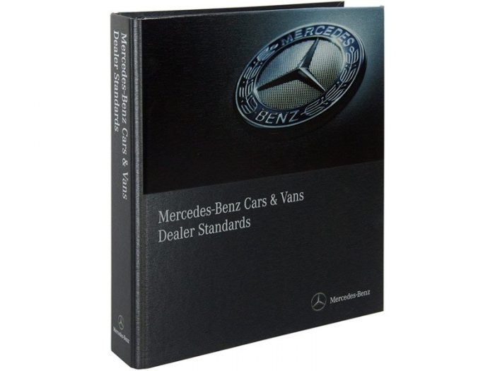 Mercedes-Benz - Dealer Standards Ring Binder Print Wrap by Foldercorp