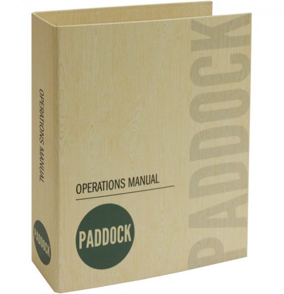 65mm A4 Print Wrap Ring Binder