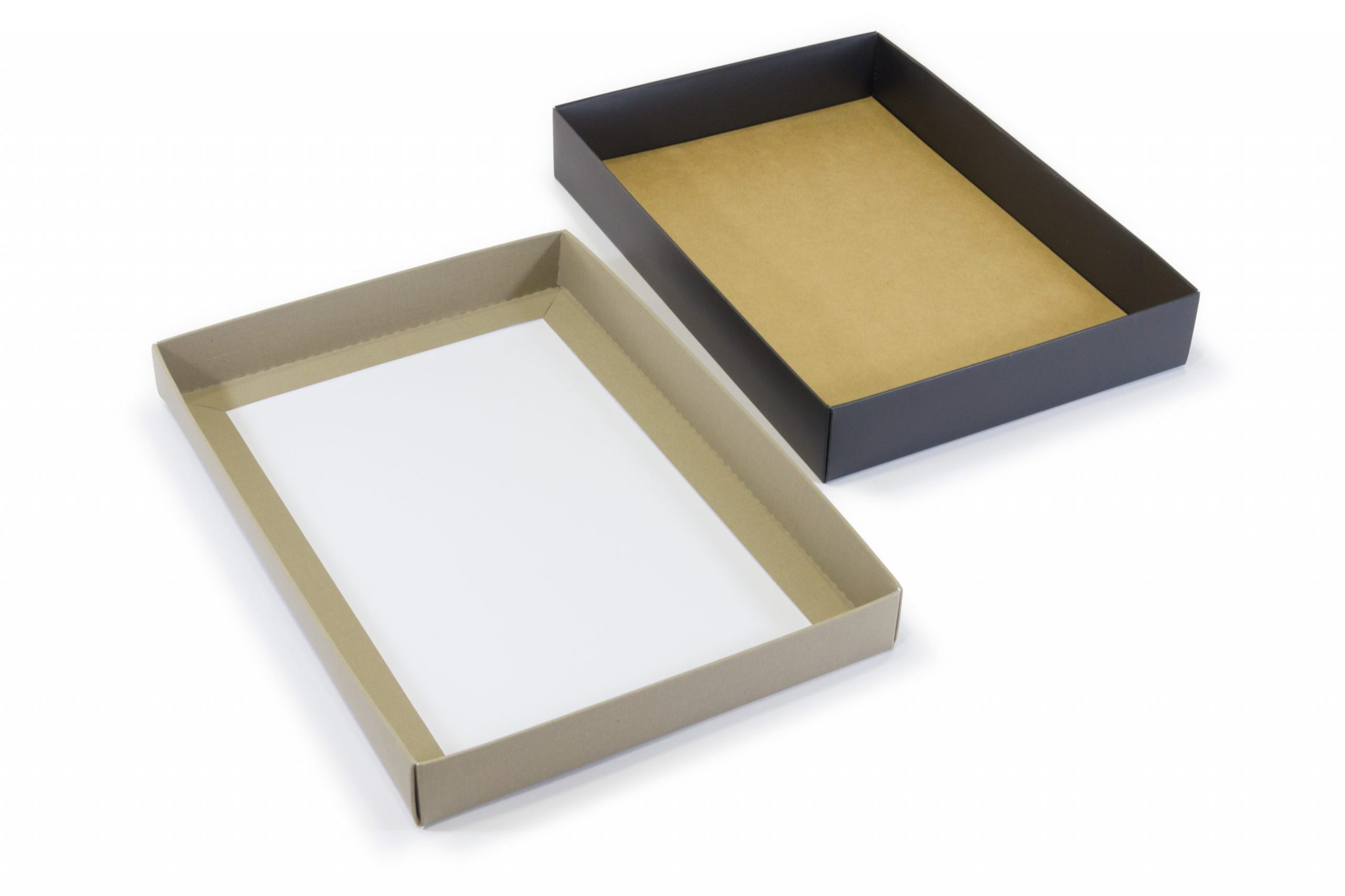 AL Light Grey Box Die Cut Box Packaging Foldercorp