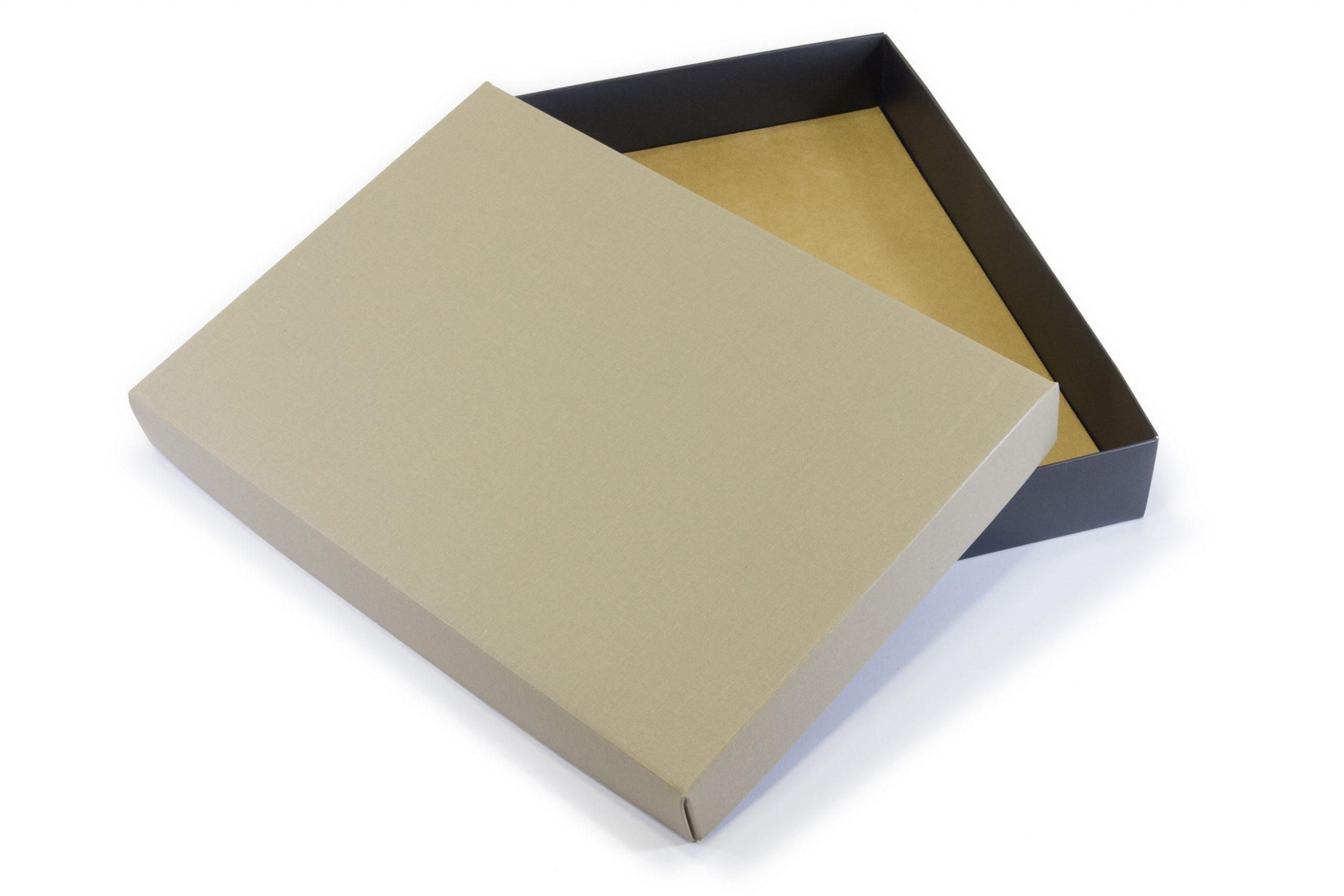 AL Light Grey Box Die Cut Box Packaging Foldercorp