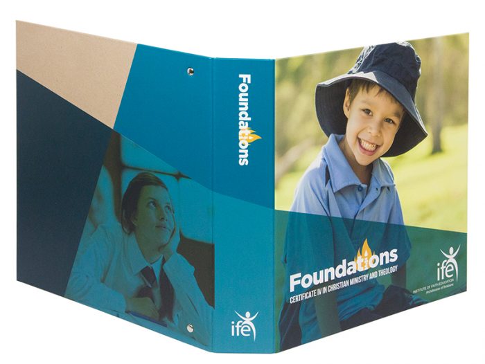 30mm A4 Print Wrap Ring Binder - Image 2