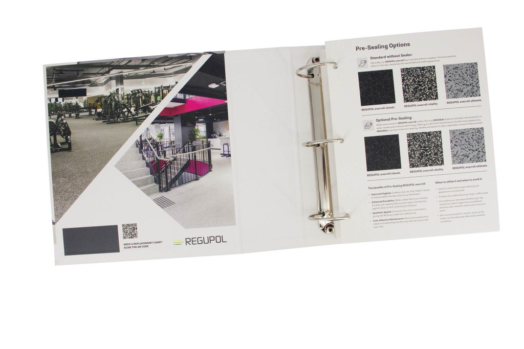 Regupol Swatch Binder